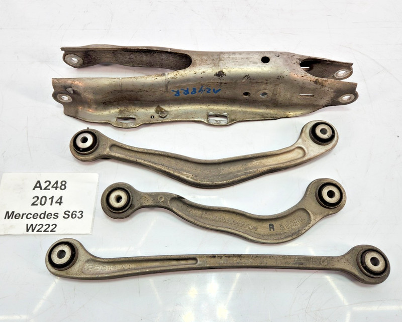 ✅ 2014-2021 OEM Mercedes W222 S63 AMG Rear Right Passenger Side Control Arm SET