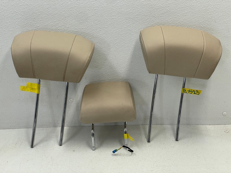 14 15 16 17 Mercedes S550 Rear Left Right Center Headrest Head Rest Set 1523 OEM