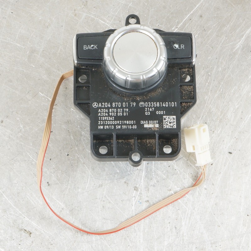 12-15 Mercedes GLK350 C250 Center Console Comand Controller Knob Multi Switch