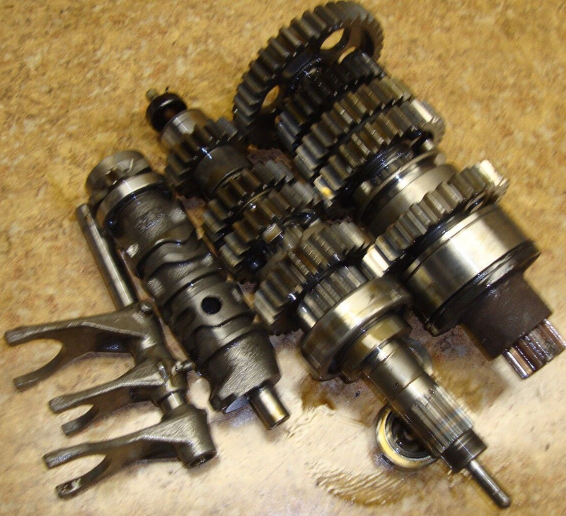 1994 Honda Magna VF750 VF 750 C Engine Transmission Gears Shift Drum Fork VF750C
