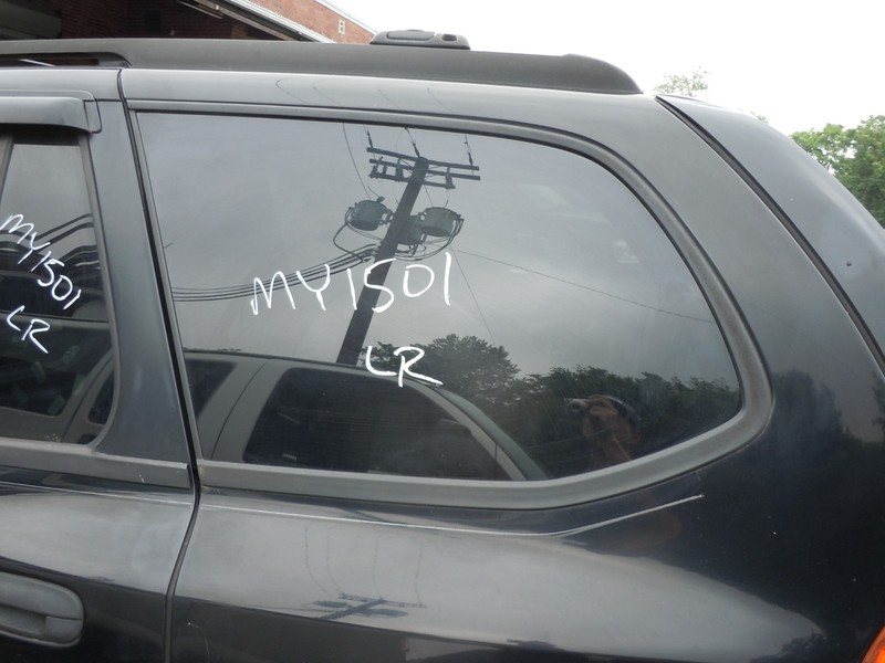 2004-2009 GMC Envoy Rear Quarter Window Glass Driver Left OEM 113" WB