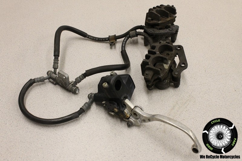 98 SUZUKI GSX 750 F KATANA FRONT BRAKE CALIPERS MASTER CYLINDER LEVER GSX750