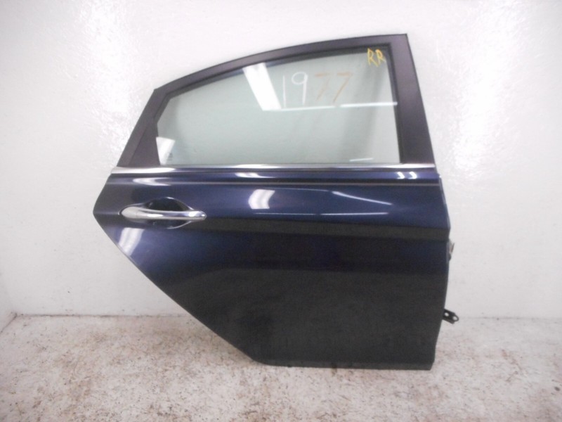 Hyundai Sonata Door Assembly Rear Right Electric Vin B & C 8th OEM 2011-2014