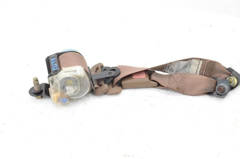 1990-1996 Nissan 300ZX Z32 2+2 Passenger Right Rear Tan Seat Belt Assembly