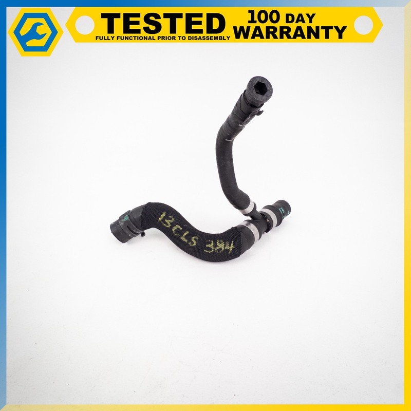 12-18 MERCEDES-BENZ CLS550 E550 4.6L LOWER RADIATOR COOLANT HOSE PIPE SET OEM