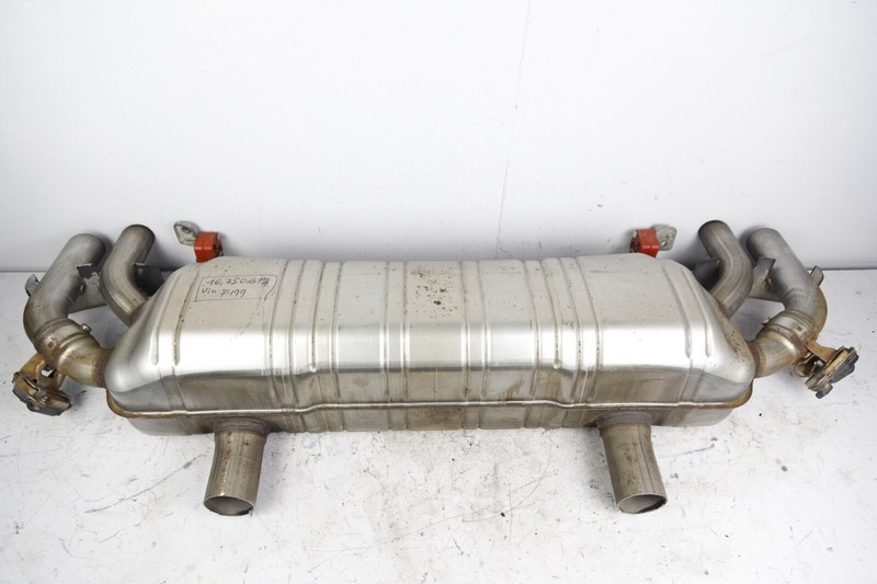 2016-2019 BMW 750 G12 4.4L EXHAUST SYSTEM REAR MUFFLER CUT OEM
