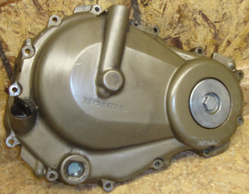 2002 Honda CBR600F4 CBR 600 F4 CBR600 Engine Clutch Cover Panel Motor Casing 02