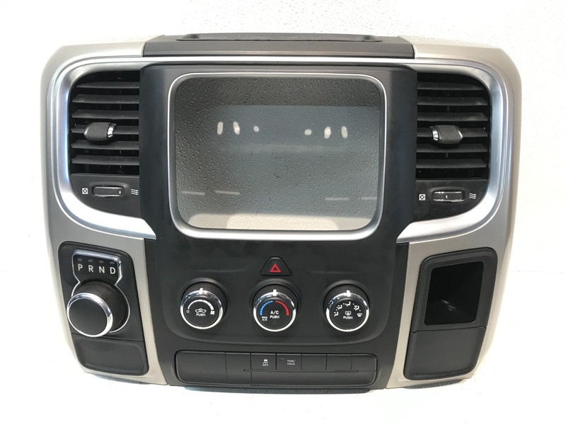 13-21 DODGE RAM 1500 Radio Dash Bezel Climate Temp Temperature Vents OEM