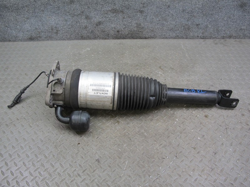 07-10 BENTLEY CONTINENTAL GTC AWD REAR LEFT AIR STRUT SHOCK SPRING