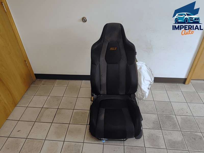 2017-2019 Honda Civic Si Front Left Driver Side Cloth Seat Assembly OEM Black