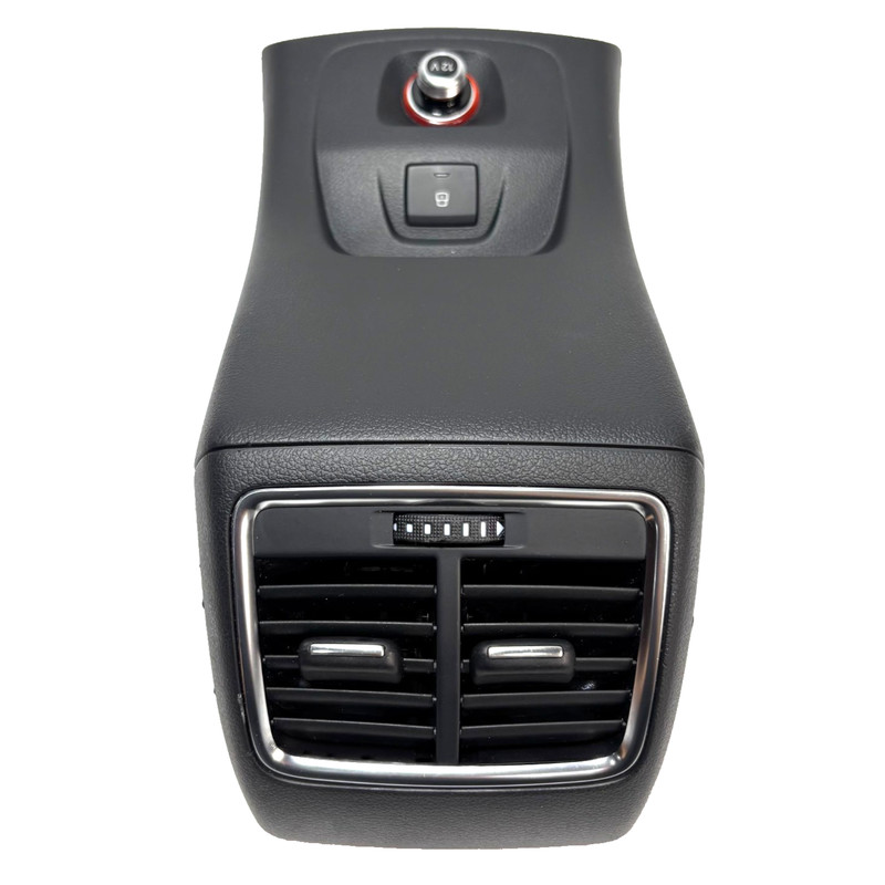 📌 2015-18 AUDI Q3 CENTER CONSOLE BACK TRIM COVER PANEL & AIR VENT & OUTLET OEM