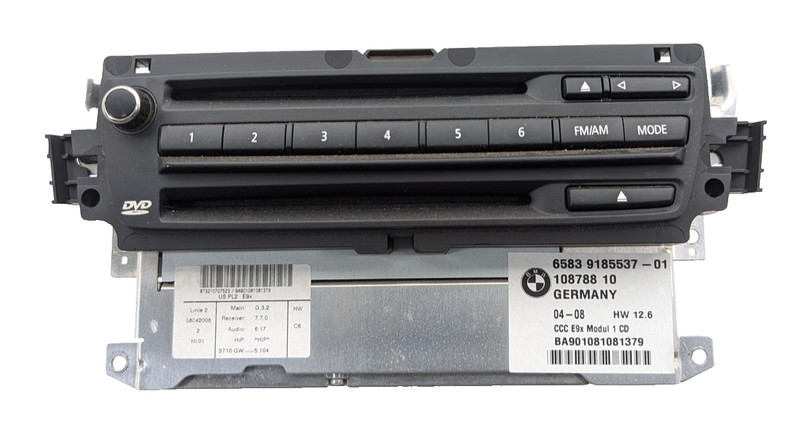 2008 BMW 335xi E90 AM FM CD Player Receiver 9185537 OEM