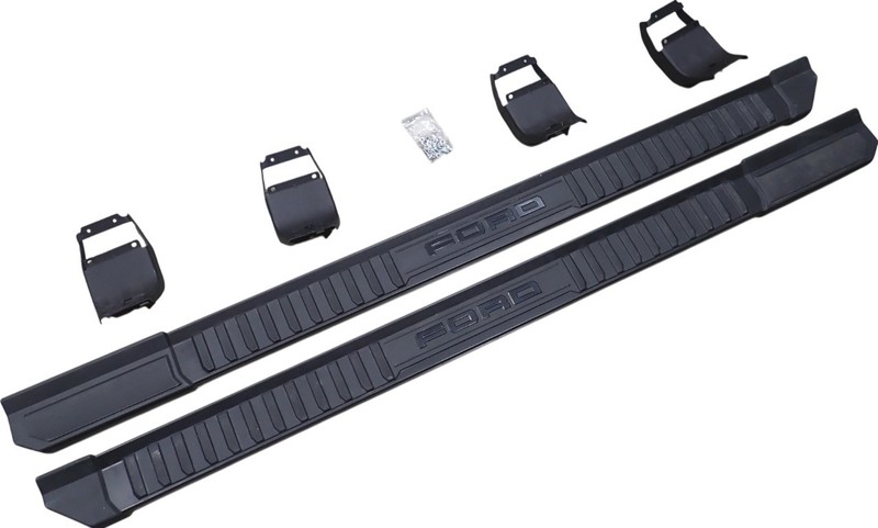 15-25 Ford F150 Crew Cab Black Running Boards ML3416450VA5YZ9 NTO OEM Factory