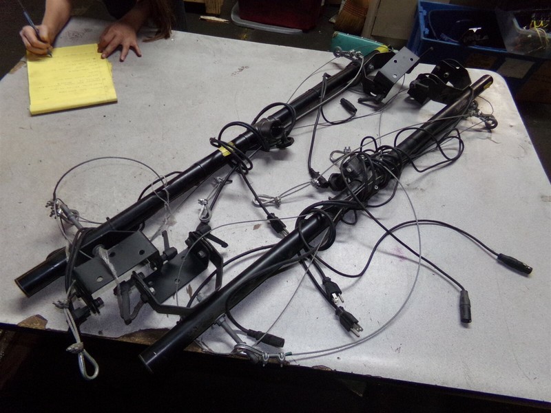 Set of 2 Professional Stage Light Holders*FREE SHIPPING*