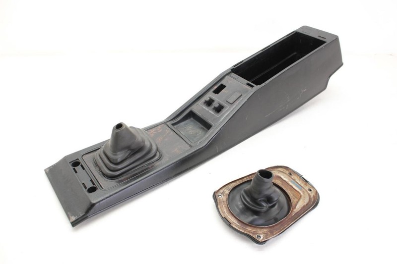 84-86 Nissan 300ZX Z31 Black Front Center Console with Mirror Switch 9693101P00