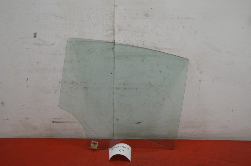 10-13 MAZDA 3 SEDAN REAR RIGHT PASSENGER SIDE DOOR WINDOW GLASS OEM