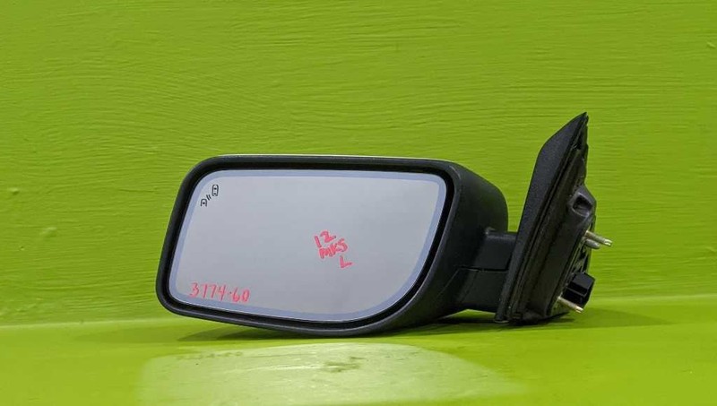 12-16 MKS DRIVER LEFT SIDE VIEW MIRROR W/BLIND SPOT ALERTOEM 3774-60