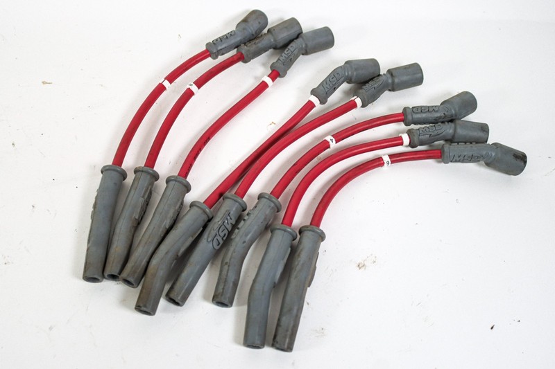 MSD 32829 Super Conductor Spark Plug Wire Set, Red 1999-05 GM TRUCK 4.8/5.3/6.0