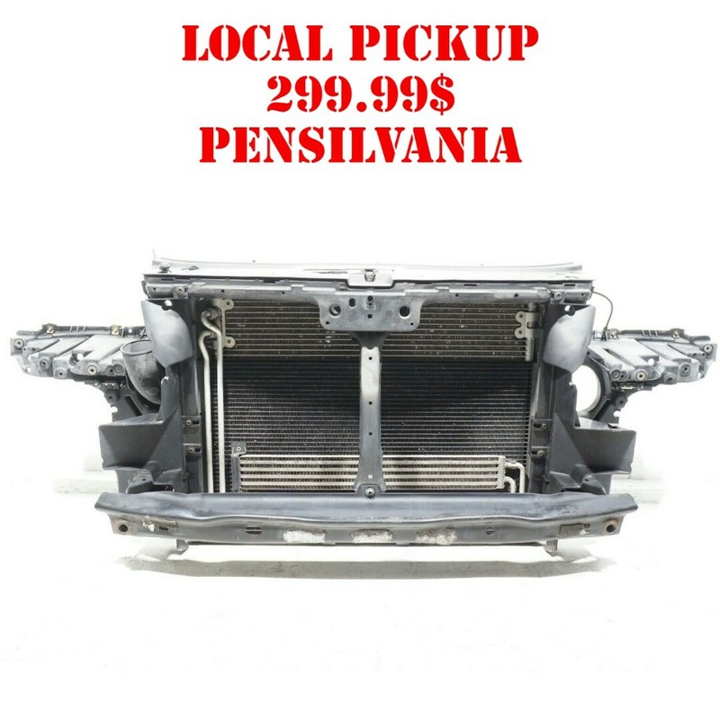 04 05 06 07 VOLKSWAGEN TOUAREG 3.2L RADIATOR SUPPORT CONDENSER REINFORCEMENT OEM