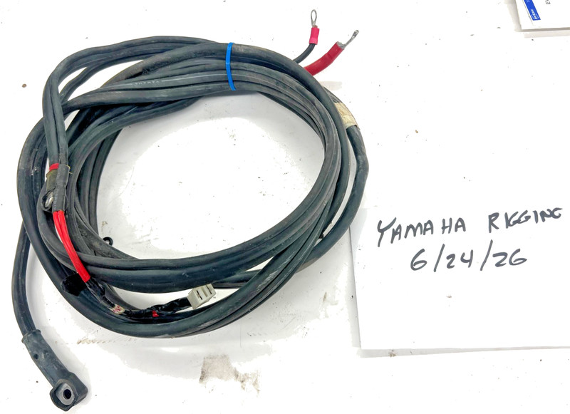 Yamaha OX66 225/250hp 2 Stroke outboard 3 Wire Battery Cable Set 13' OAL