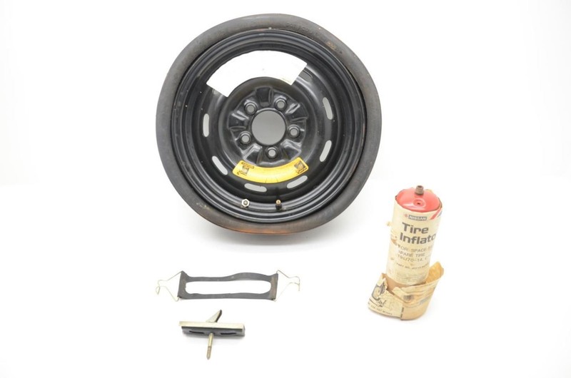 84-89 Nissan 300ZX Z31 2+0 Spare 15x5 Inch Spare Wheel with Tire and Tools