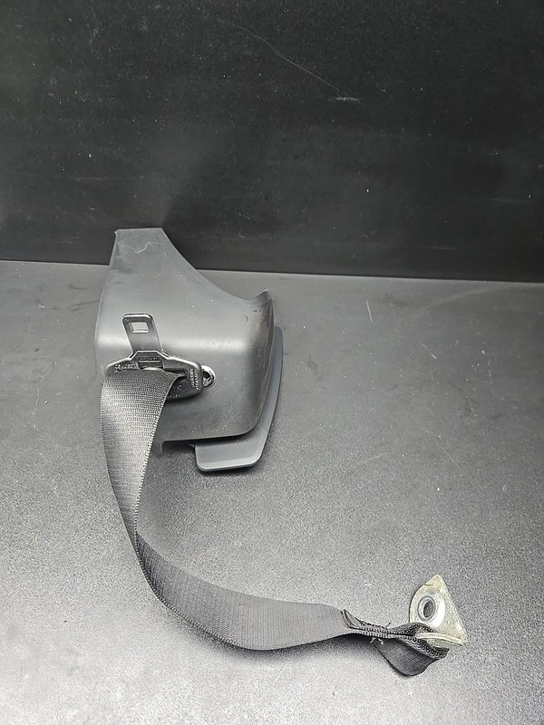 07-14 Mercede W216 CL63 AMG CL550 Rear Left Side Seat Belt Trim Cover Black OEM