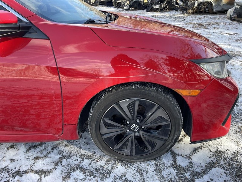 2017-2021 HONDA CIVIC RIGHT FRONT FENDER RED PC:R513 1.5L AT FWD 121K -EX- 62604