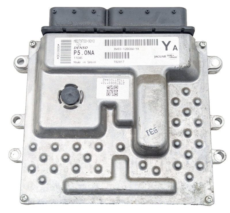2010-2015 Jaguar XF Engine Computer Module ECU ECM 8W83-12B684