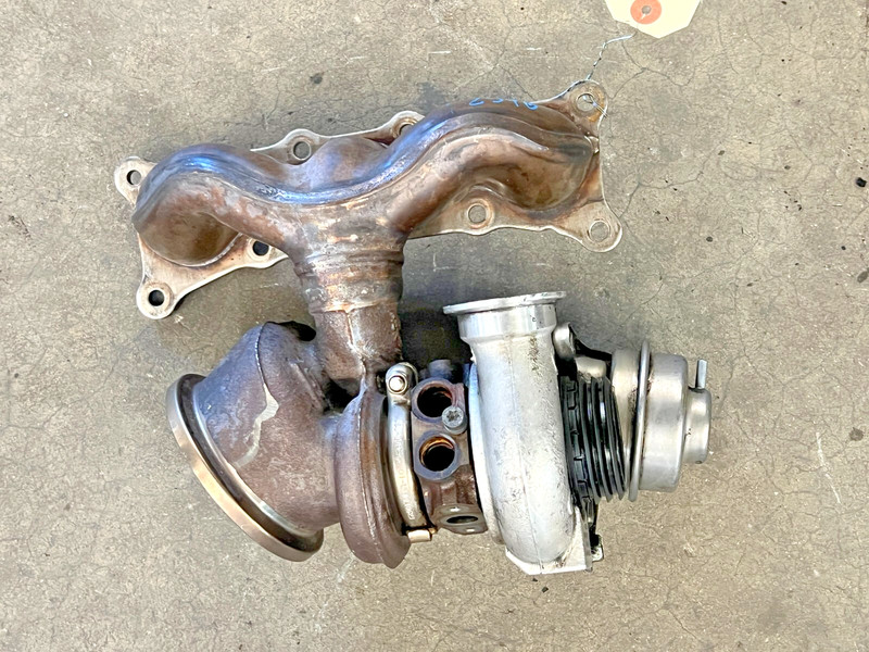 ⭐2009-2016 BMW Z4 3.0L LEFT DRIVER SIDE ENGINE MOTOR TURBO CHARGER OEM LOT2596