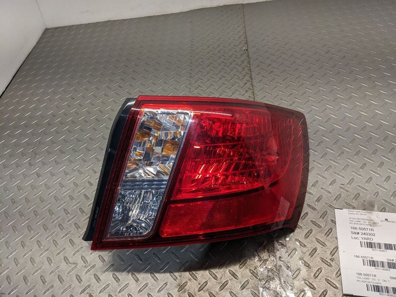 Passenger Right Tail Light Turbo Sedan Fits 08-14 IMPREZA 1140953