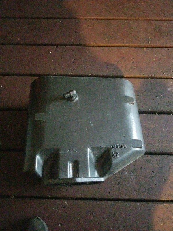 OMCTurboJet 115 Exhaust Muffler Chamber 340963 Pipe