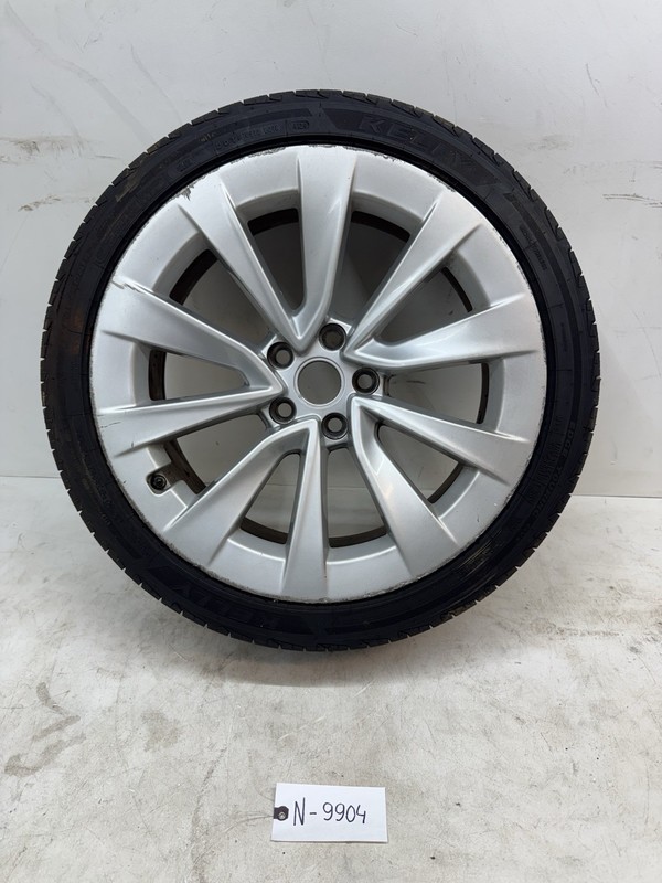 TESLA MODEL 3 19" OEM FACTORY WHEEL RIM 1044264-00-A With KELLY 235/40R19 9904