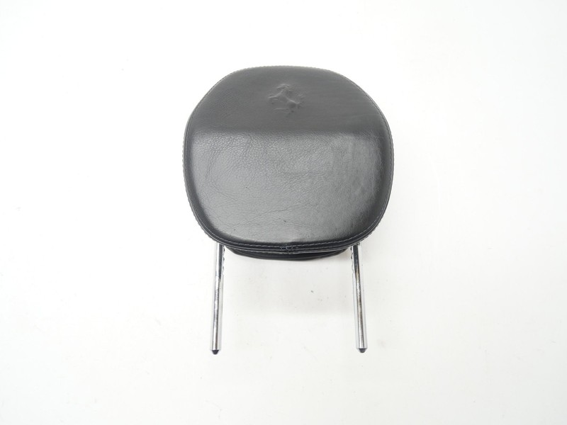 2001 Ferrari 360 Spider Front Driver/Passenger Seat Headrest Black Leather OEM