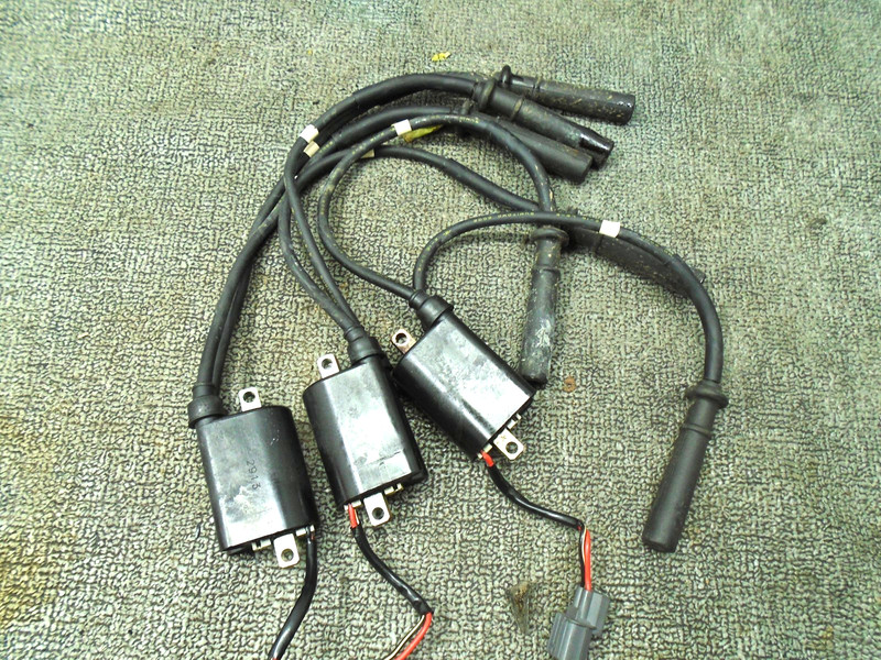 YAMAHA OUTBOARD 2002-2010 F200-F225 IGNITION COIL ASSY (X3) 69J-82310-00-00