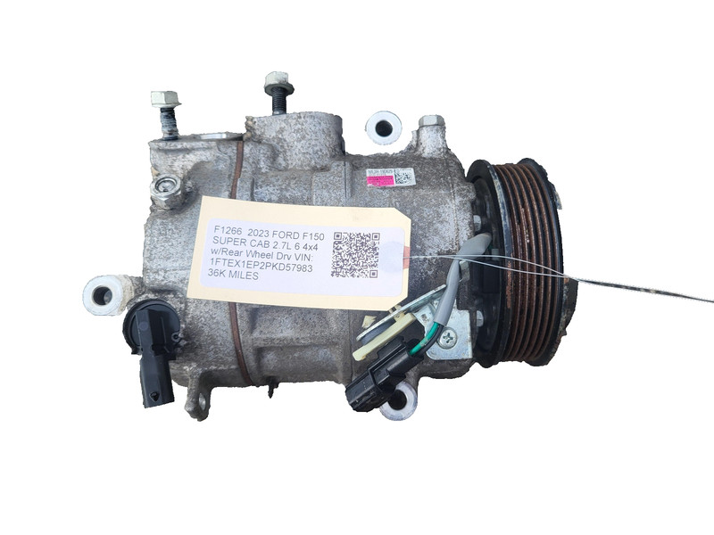 Used Oem Ford A/C Air Conditioning Compressor for 2021-2025 F-150 2.7L 4x4