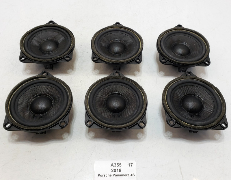 ✅ 17-25 OEM Porsche Panamera 4S 971 Front Left Right Speaker Base SET