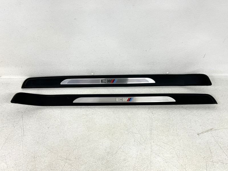 ⭐2006-2013 BMW 3-SERIES M3 FRONT RIGHT & LEFT DOOR SILL SCUFF PLATE OEM LOT2617