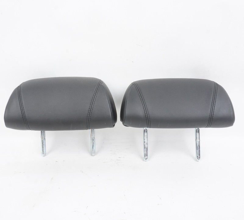 12-18 BMW F06 F12 F13 640I 650I REAR RIGHT & LEFT SIDE HEADREST SET BLACK OEM