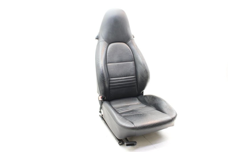 1997-2004 Porsche Boxster S Driver Left Front Black Leather Electric Seat