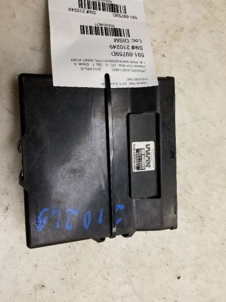 02-10 TOYOTA PRIUS COMPUTER POWER SUPPLY CONTROL MODULE ECM ASSEMBLY