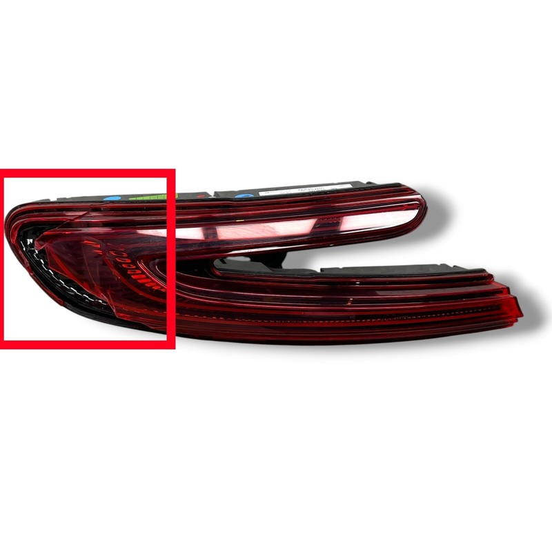 2017-2023 Aston Martin DB11 Left Driver Outer LED Tail Light Lamp Red Lens OEM