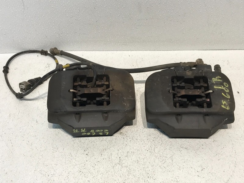 07-17 Lexus LS460 LS600h AWD Rear Left & Right Brake Caliper Pair Set OEM