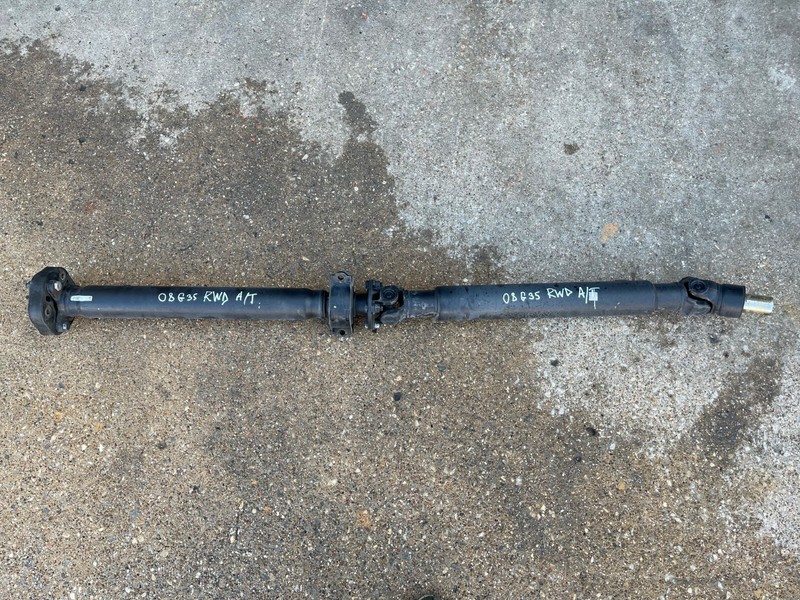 07-08 INFINITI G35 Sedan A/T RWD REAR DRIVESHAFT PROPELLER DRIVE SHAFT OEM