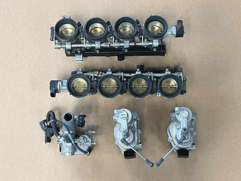 ⭐08-13 BMW M3 4.0L V8 ENGINE THROTTLE BODY RH & LH W/ ACTUATOR 135K OEM LOT2617