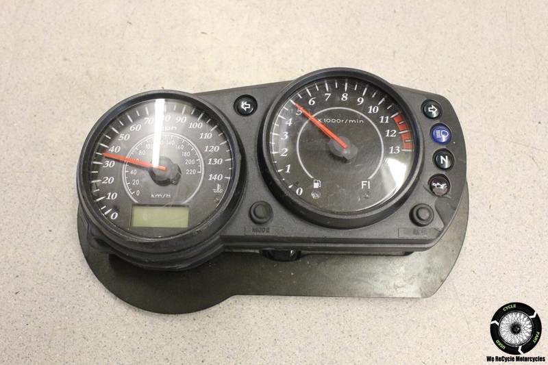 2007 Kawasaki Ninja 650R EX650A SPEEDO TACH GAUGES CLUSTER SPEEDOMETER EX 650 07