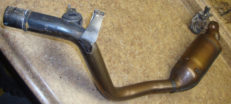 2014 Honda CTX700 CTX 700 D CTX700D Exhaust System Header Pipe Manifold Chamber