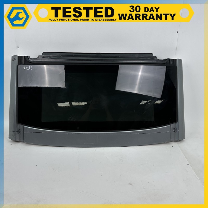 10-19 JAGUAR XJ XJR SUNROOF SUN ROOF WINDOW GLASS REAR SECTION OEM