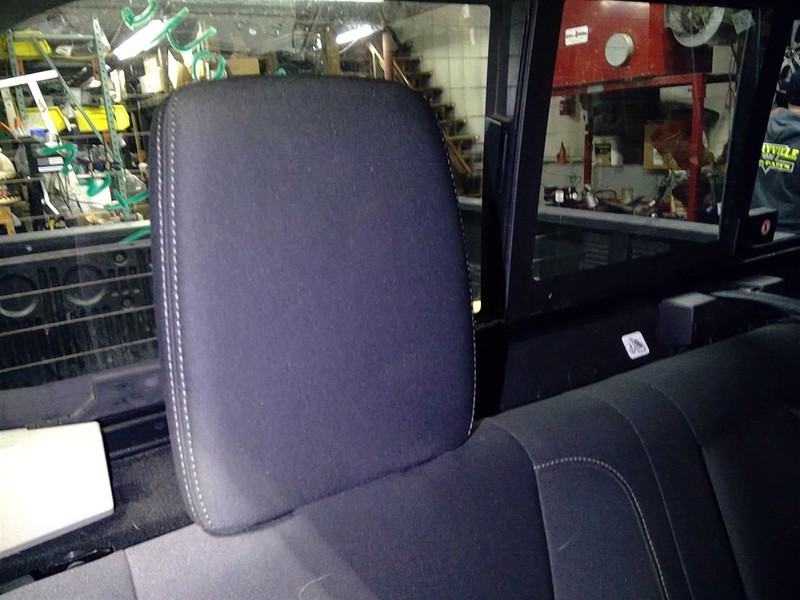 TITAN 2017-2021 2 Rear Headrests 1751549