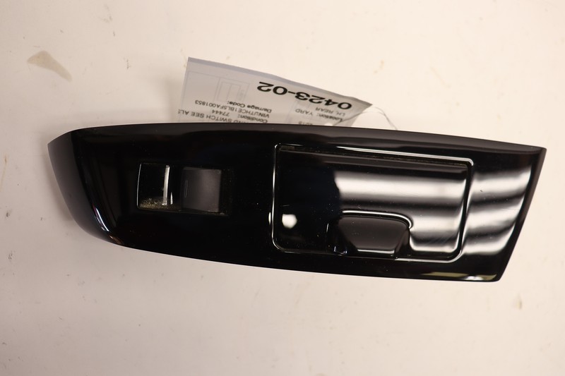2013-2015 LEXUS GS350 REAR LEFT DRIVER SIDE DOOR WINDOW SWITCH W/ BEZEL TRIM OEM