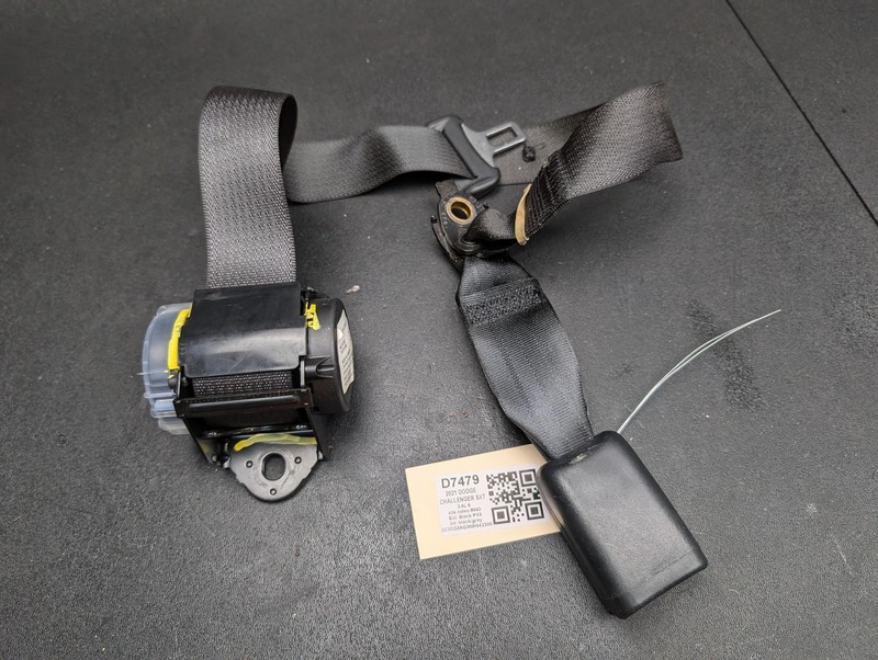 Rear Center Seat Belt Retractor 2021 Dodge Challenger 6KE741X9AB 2019 2020 -2023